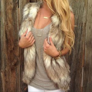 Faux Fur Vest